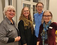 Birgitta Elmquist, Jenny Walan från S:t Lukas, Camilla von Below och Anette Mimer Sjöblom.